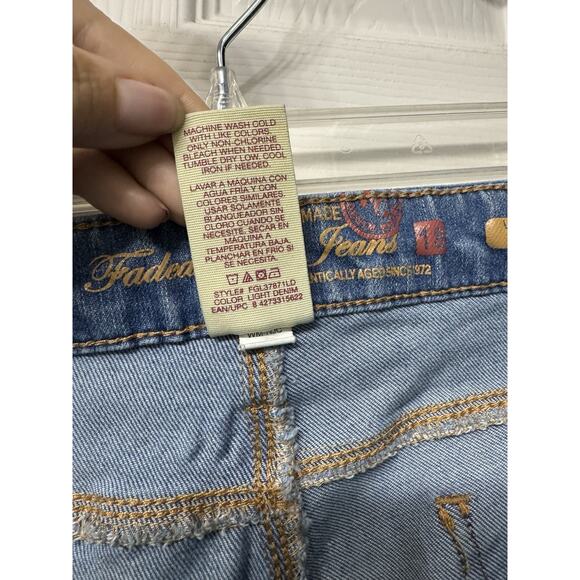 Women’s Faded Glory Ultimate Skinny Jeans In Medium Blue Wash - Size 18 Ankle - Picture 4 of 12